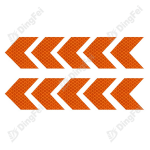 Reflective Sticker For Vehicle - Custom Diamond Grade Arrows Pattern Reflective Sticker For Car